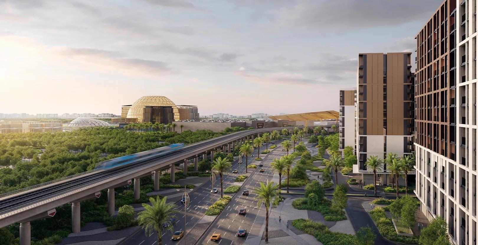 Зелёные апартаменты и таунхаусы рядом с Expo City и будущим аэропортом — фото 5
