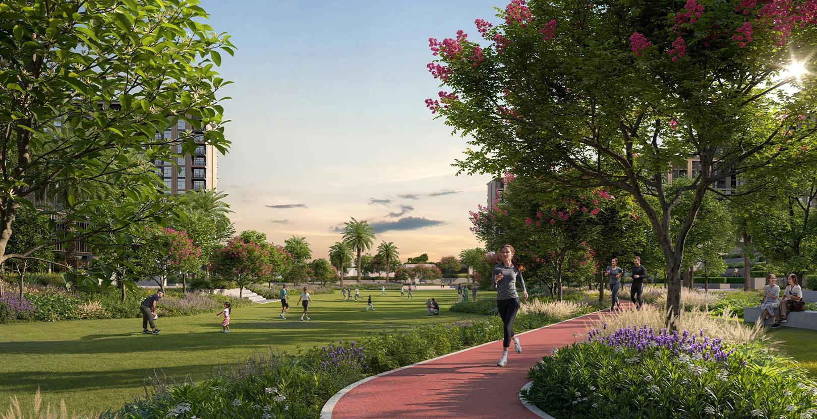 Зелёные апартаменты и таунхаусы рядом с Expo City и будущим аэропортом — фото 3