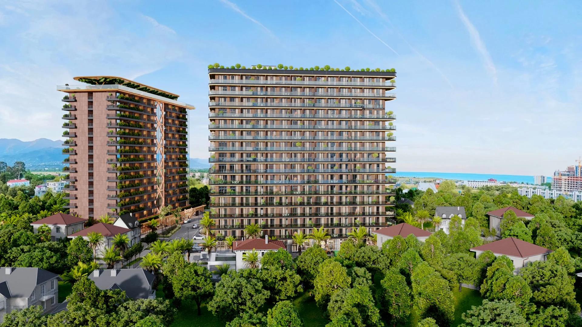 Террасные резиденции в Адлии: от студий 32 м² до дюплексов 159 м² — фото 5