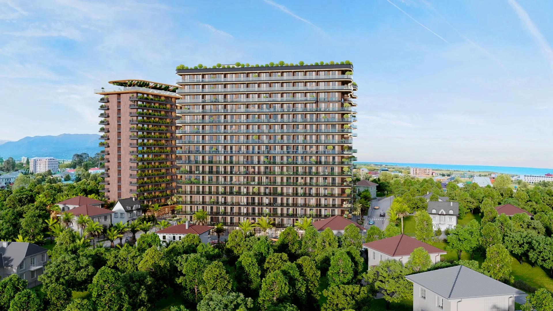 Террасные резиденции в Адлии: от студий 32 м² до дюплексов 159 м² — фото 6