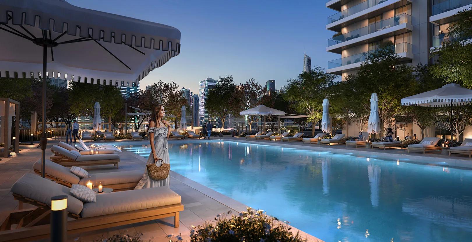 Панорамные апартаменты в Dubai Marina рядом с Marina Walk и торговым центром — фото 3