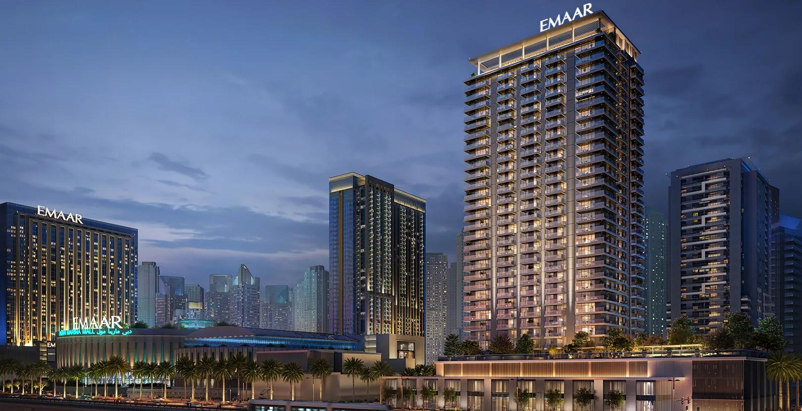 Панорамные апартаменты в Dubai Marina рядом с Marina Walk и торговым центром