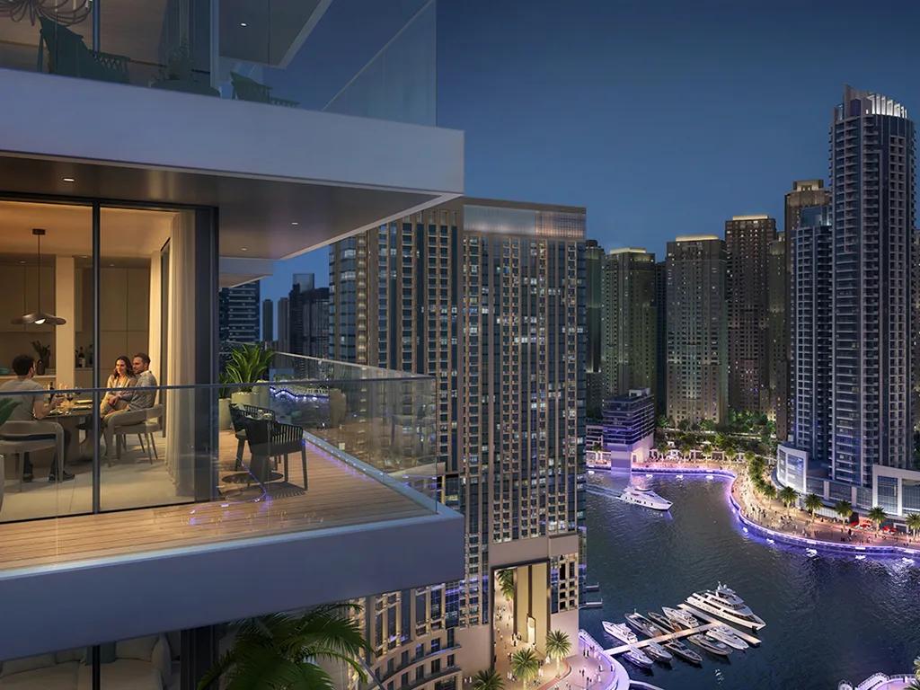 Панорамные апартаменты в Dubai Marina рядом с Marina Walk и торговым центром — фото 6